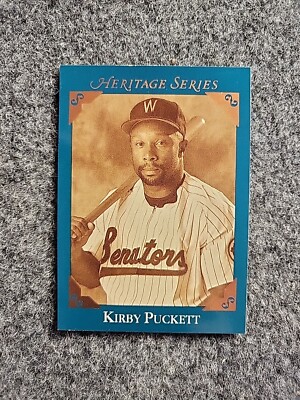 1992 Studio - Heritage Series #BC-14 Kirby Puckett + 5 Random Bonus Cards!