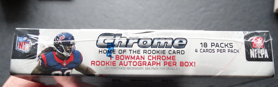 2014 Bowman Chrome Football Auto Autograph Sealed Hobby Box Garoppolo RC Year - Image 3 of 4