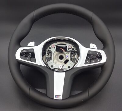 Original BMW M Lenkrad alle G-Modelle Leder DCC Speed Limit Tempomat Paddels NEU