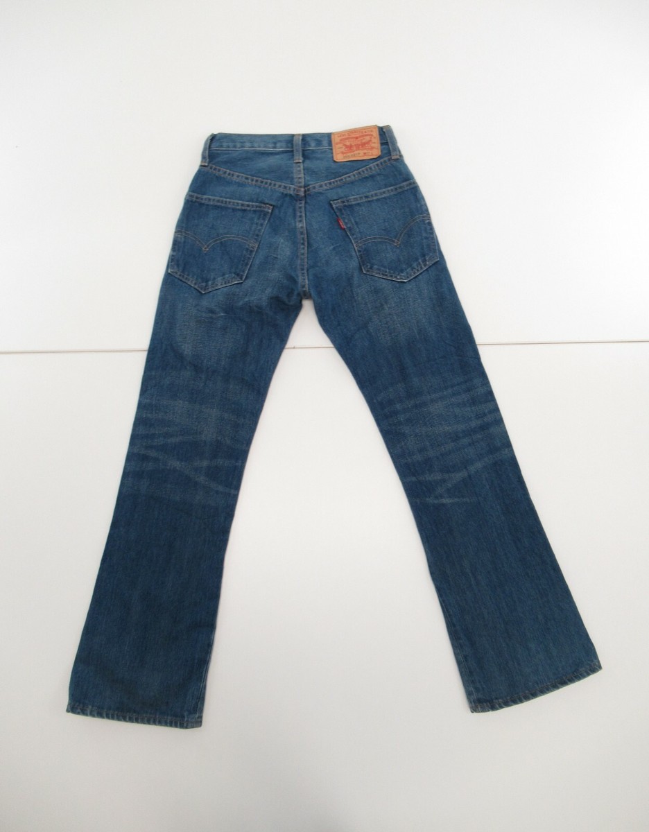 VTG Levi 505-0217 Men's Selvedge Big E Remake Jeans Tag Size