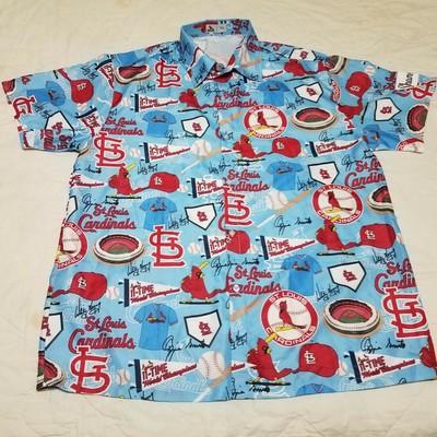 st louis cardinals hawaiian shirt