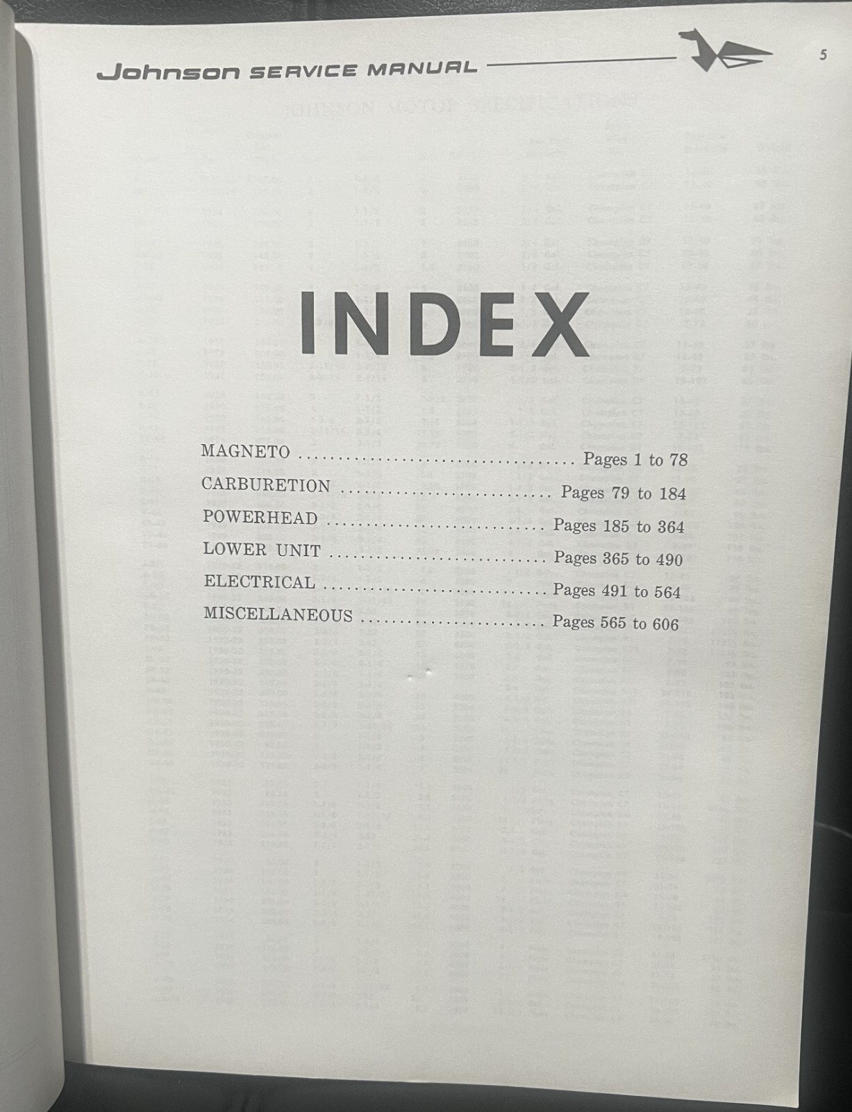 Johnson Service Manual Tenth Edition Outboard Boat Motors eBay