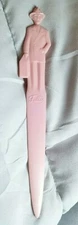 VINTAGE!!! Fuller Brush Company Letter Opener Pink Lucite Plastic