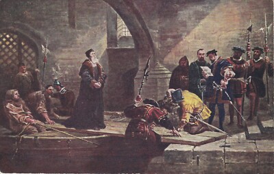 AK Cranmer at Traitor's Gate, by F. Goodall