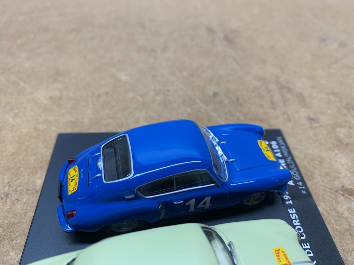 Coffret 2 Voitures Alpine/Dauphine – Tour De Corse 1956 – Ixo 1/43 – Occasion