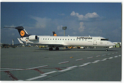 Postcard Airline LUFTHANSA CITYLINE Canadair RJ 700 D-ACPI CC10. | eBay
