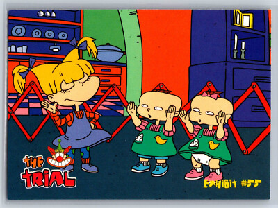 1997 Tempo Rugrats The Trial Exhibit 55 Phil Lil Angelica #55 | eBay