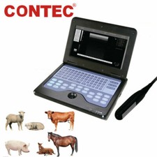 Veterin&auml;r-Ultraschallscanner Laptop-Maschine Rektale Sonde Pferd / Rind / Schaf