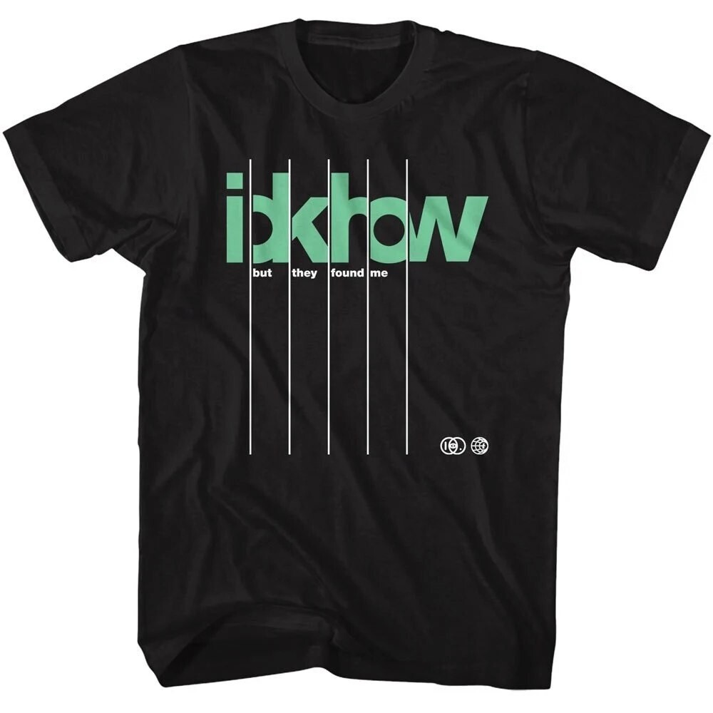 Men's IDKHow Spliced Logo Indie Pop Graphic Tee-image
