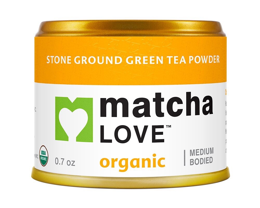 (PACK OF 4) Matcha Love Organic Stone Ground Green Tea Powder 0.7 oz