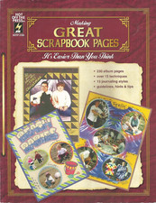 HOT OFF THE PRESS MAKING GREAT SCRAPBOOK PAGES SOFT COVER BOOK 1998