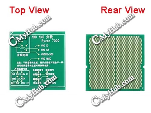 AMD AM5 Ryzen 7000 CPU Tester Card Diagnostic Fake Dummy Load Tool Repair