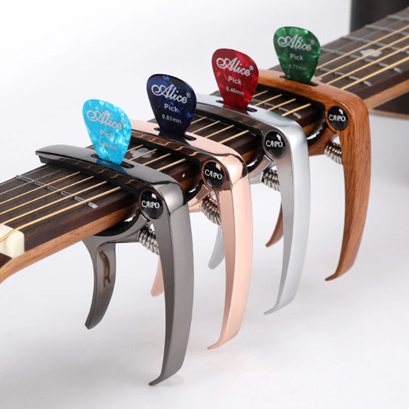 Metal Guitar Capo for Acoustic Electric Classic Trigger Change Tune Key Clamp