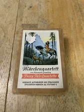 Vintage Spielkarten-Fabriken Card Game Marchenquartett Fairy Tale Quartette