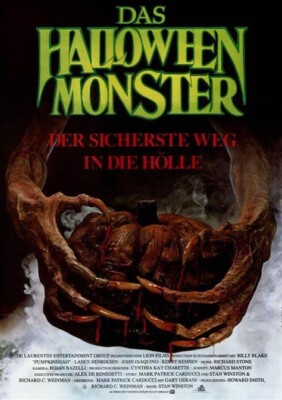 Movie Poster, Poster, THE HALLOWEEN MONSTER, Horror Movie by Stan Winston, USA 1988