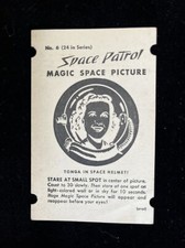 Space Patrol Magic Space Picture  Tonga In Space Helmet  No.6 NM Condition
