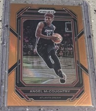 2023 Prizm WNBA Orange /99 Angel McCoughtry No. 75 !
