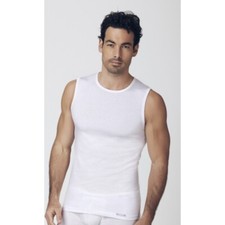 Men's Rowing Machine Nottingham Elastic Two-Elastic Cotton Tank Top