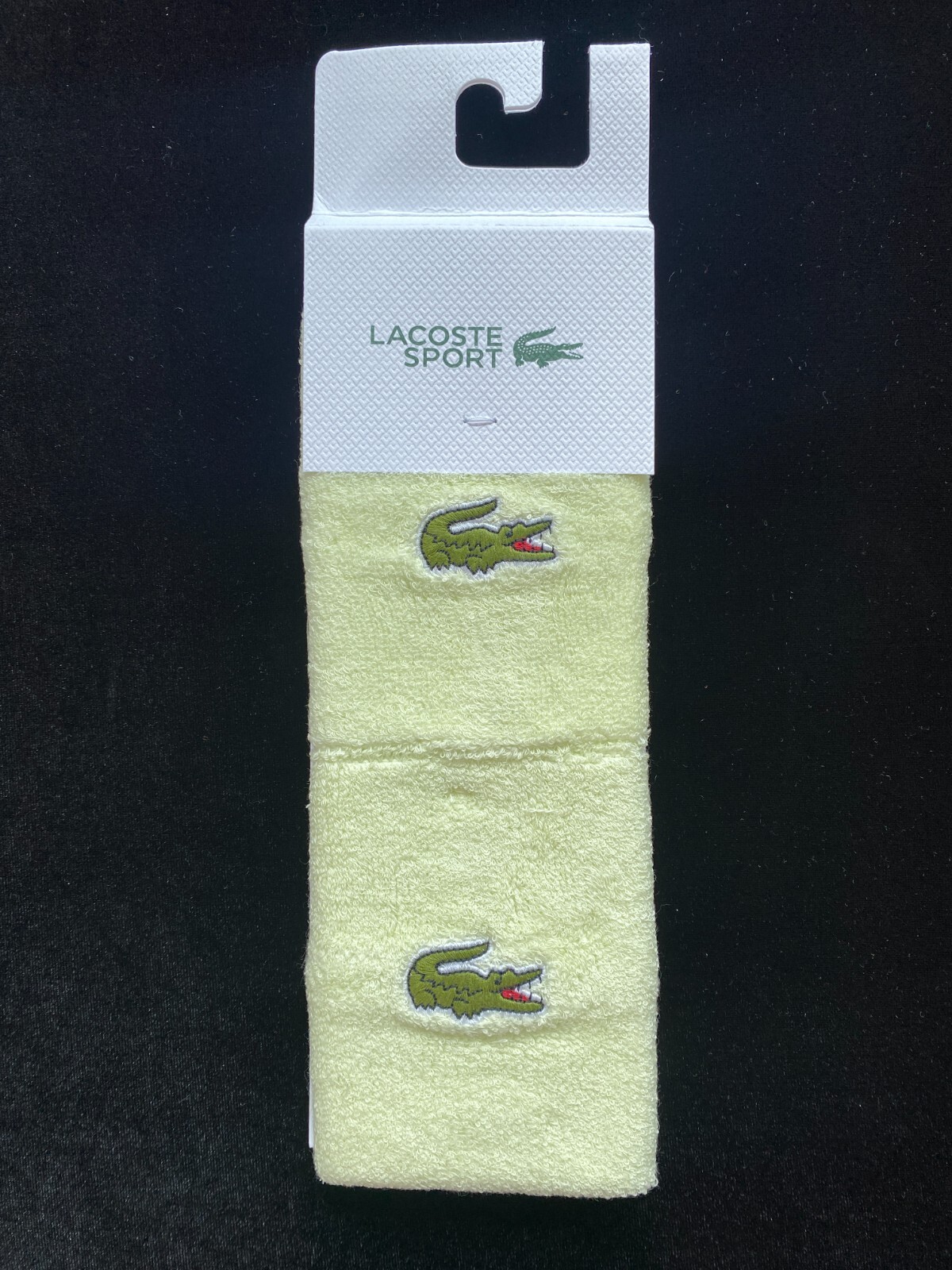 Спортивный браслет Lacoste Performance RL9272-54N 6GD для теннисной ракетки 2шт NWT 5790₽