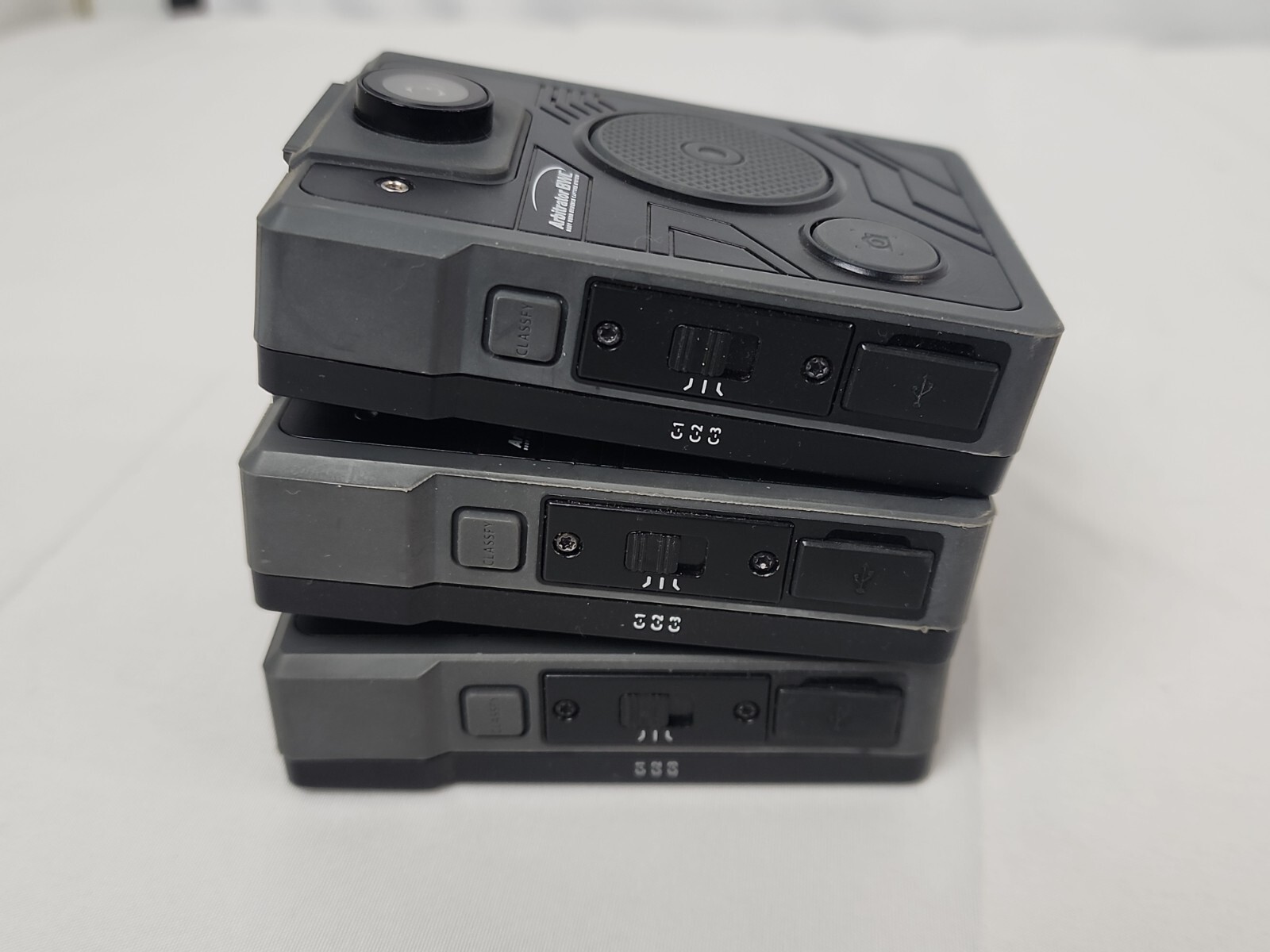 (Lot of 3) Panasonic ARBITRATOR BWC ARBSA366 BODY WORN CAMERA eBay