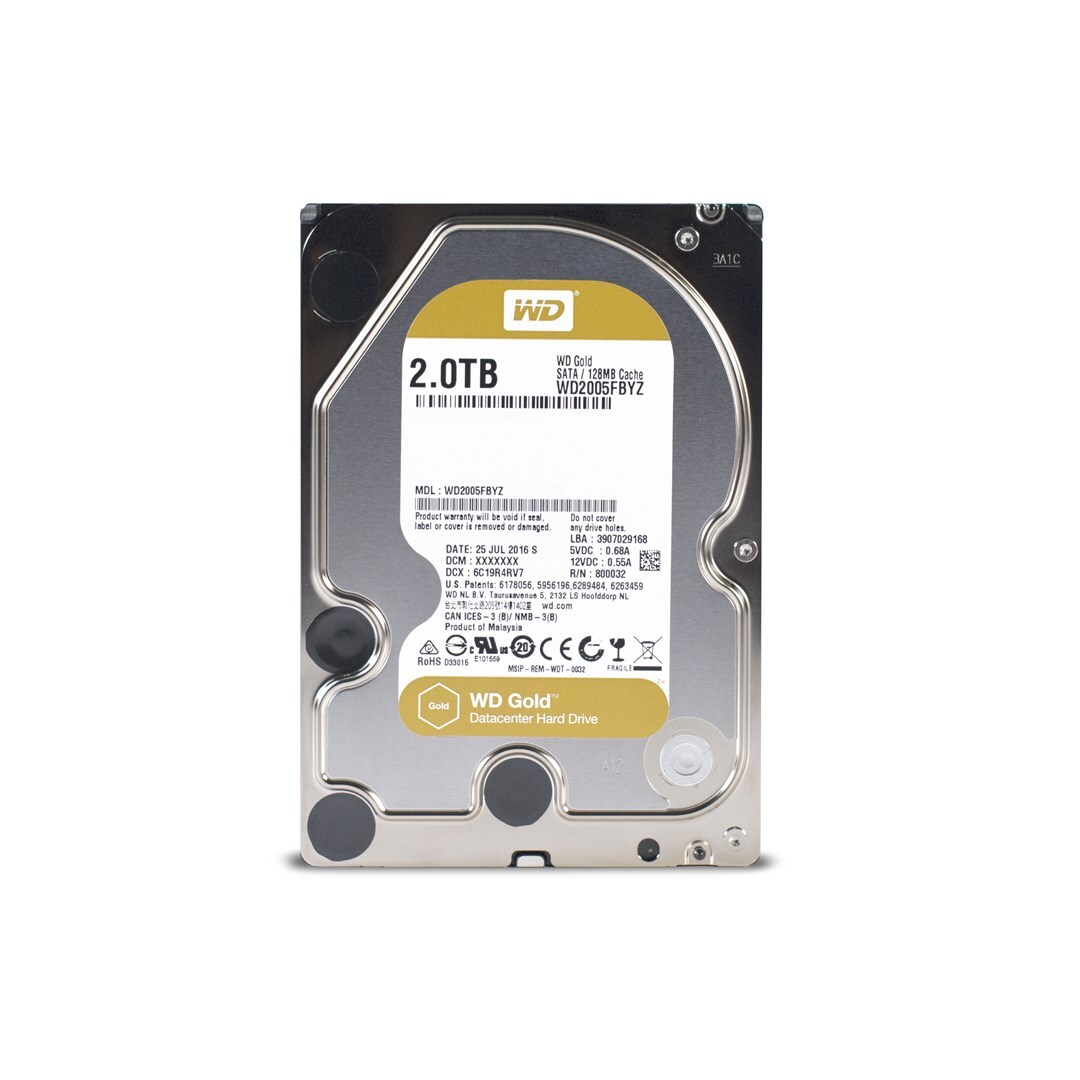 Western Digital Gold 2TB, SATA, 3.5