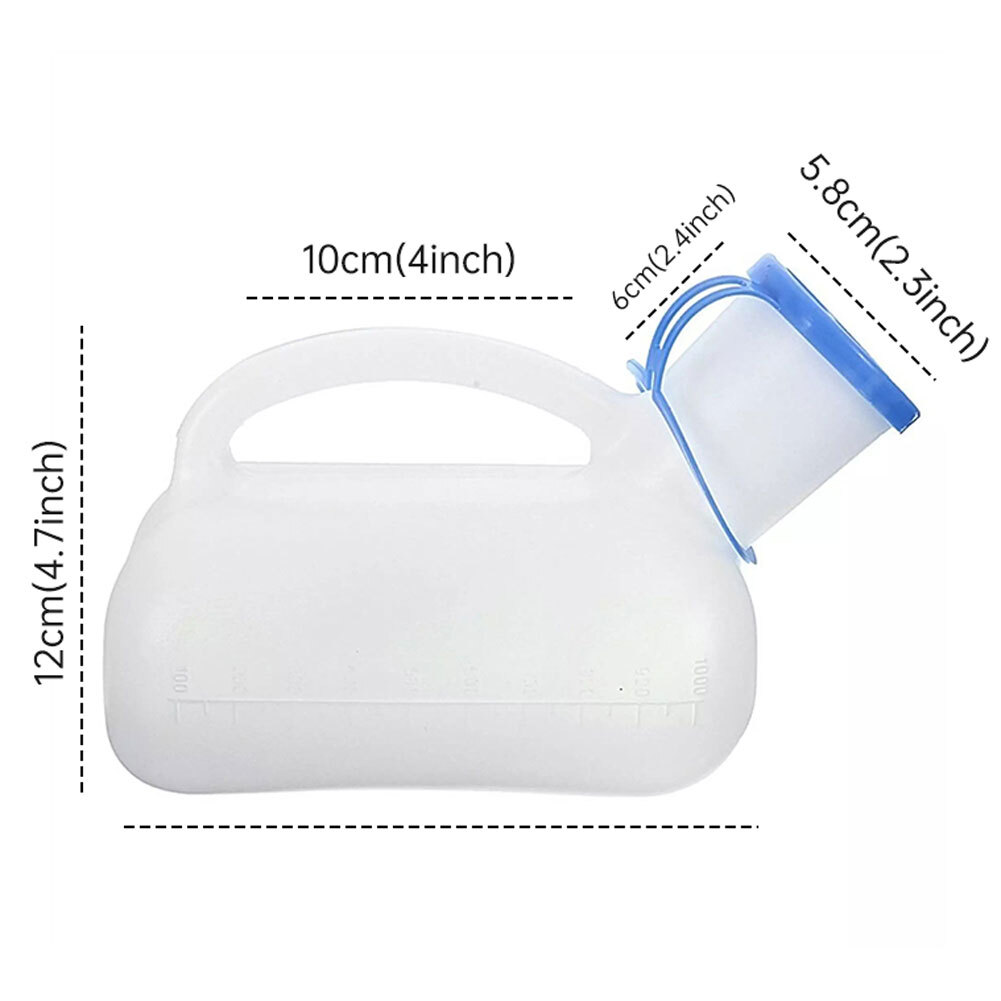 1L Male Female Portable Urinal Travel Camping Car Toilet Pee Bottle