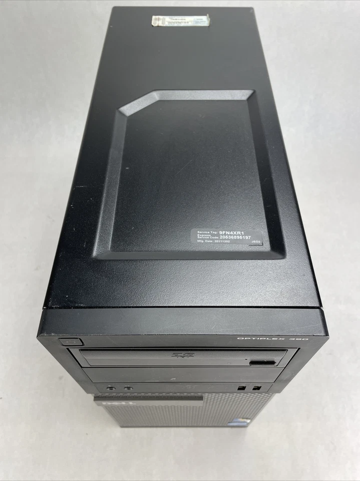 Dell Optiplex 390 MT Intel Core i3-2100 3.1GHz 4GB RAM No HDD No OS - Image 3 of 4