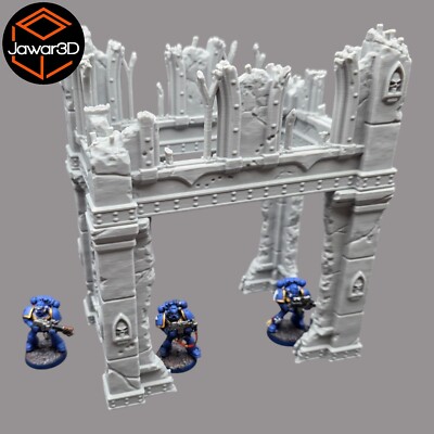 Ruined Empire 2 Floors #6 - 28mm Wargaming Scatter Terrain Scenery Miniature