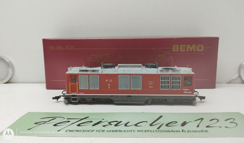 Bemo H0m DC 1267 201 Zahnraddiesellok / Furka-Oberalp / 61 / FO / OVP | Zustand: Gebraucht