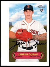 Jarren Duran 2022 Topps Heritage High Number 1973 Baseball Pin Ups Boxloaders RC