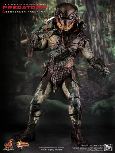 HOT TOYS MMS130 PREDATORS BERSERKER PREDATOR 1/6 SCALE FIGURE NEW SEALED U.S. - 第 4/6 張圖片