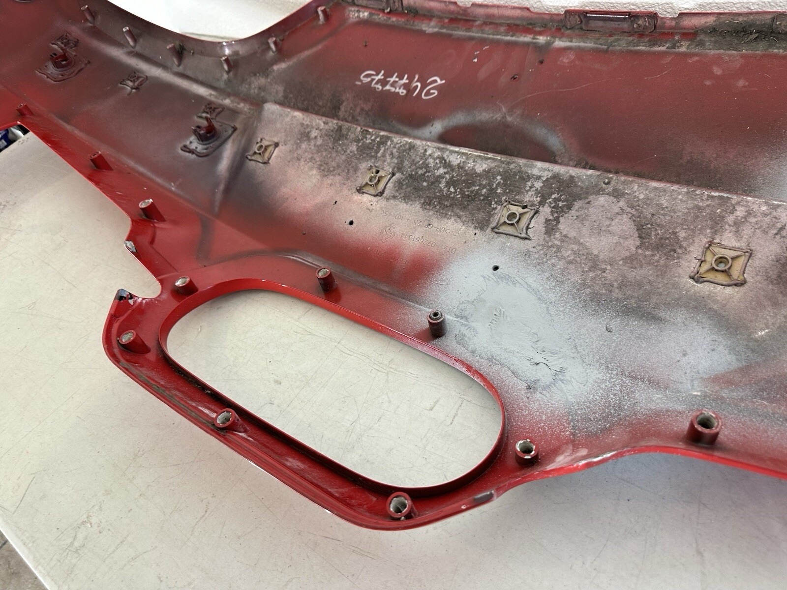 2010 2011 2012 2013 2014 Ferrari 458 Italia Challenge Rear Bumper 072661344 OEM