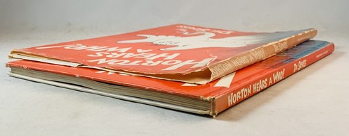 Horton Hears A Who-Dr. Seuss-VERY RARE Early Printing!-Original Dust Jacket-1954 - Picture 22 of 24