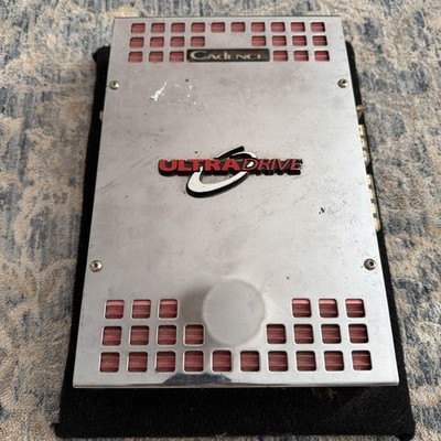 Vintage Cadence Ultra Z Drive Car Power Amplifier Z-100 2 channel As-Is Untested