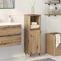Badschrank Hochschrank 30X30X100 Cm Artisan Eiche Holzwerkstoff