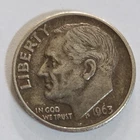 1963-P Silver Roosevelt Dime - VF