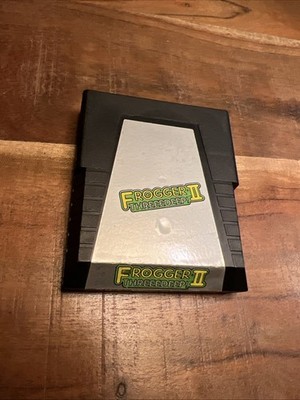 FROGGER II (2) THREEDEEP! von PARKER für ATARI 2600 / 7800 aus dem Jahr 1984