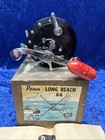 Vintage Penn Long Beach Reel In Original Box With Early Catalog Used — photo 2