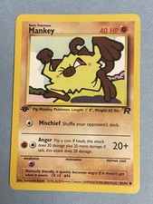 mankey pokemon card value Mankey Aquapolis Price & Value | Pokmon