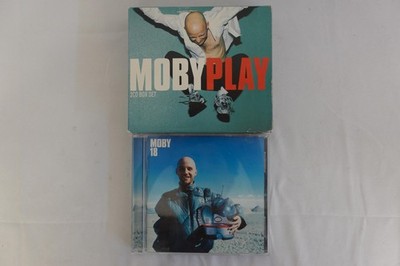 Moby 2CD Box Set Play The B Sides & 18 Electronic Dance Downtempo V2 Blue Album