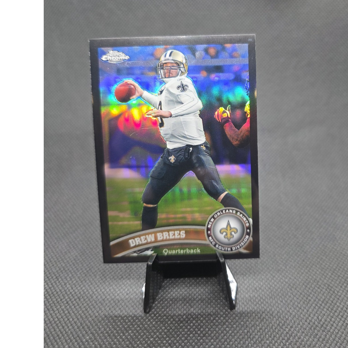 Topps Chrome 2011 Drew Brees Black Refractor #130 New Orleans Saints /299