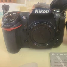 Nikon D300 DSLR Black Camera Used