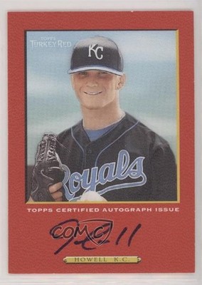 2005 Topps Turkey Red Red 297/300 JP Howell #TRA-JPH Auto 0v1