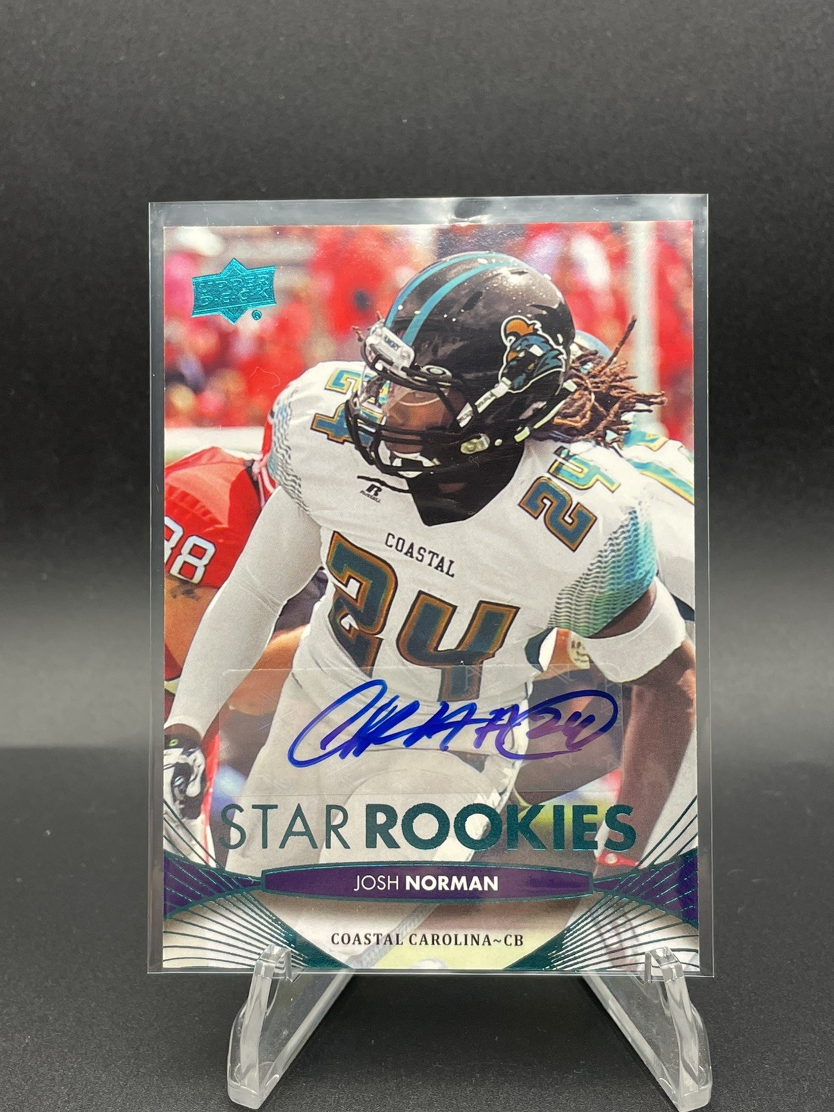 2012 Upper Deck Star Rookies Auto Josh Norman #236