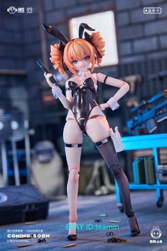 Figura Juguetes Sushing Bunny Escuadrón de Acción Rápida Leoni Escala 1/12 Regalo En Stock - Imagen 4 de 7