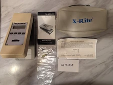 X-Rite 341 BATTERY OPERATED TRANSMISSION DENSITOMETER w/ Manual & Case