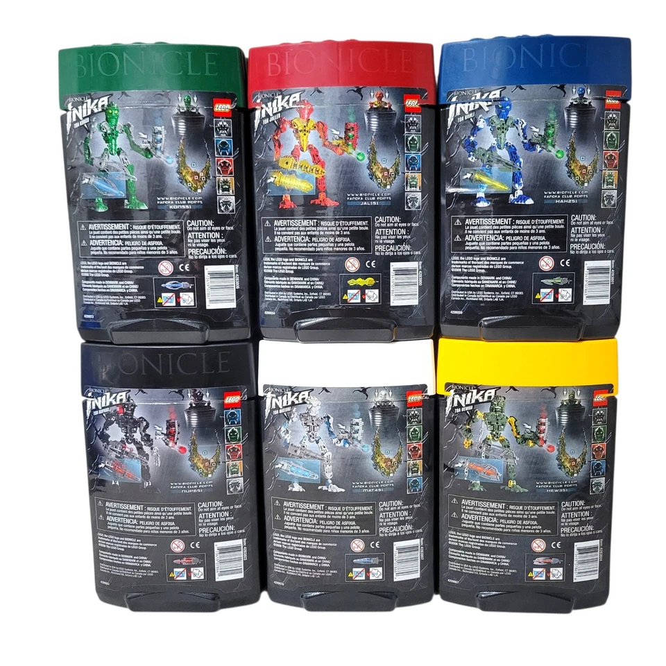 LEGO Lote Bionicle Colección Toa Inika 06 con Botes, Manuales y Esferas Zamor  Foto 4 de 4