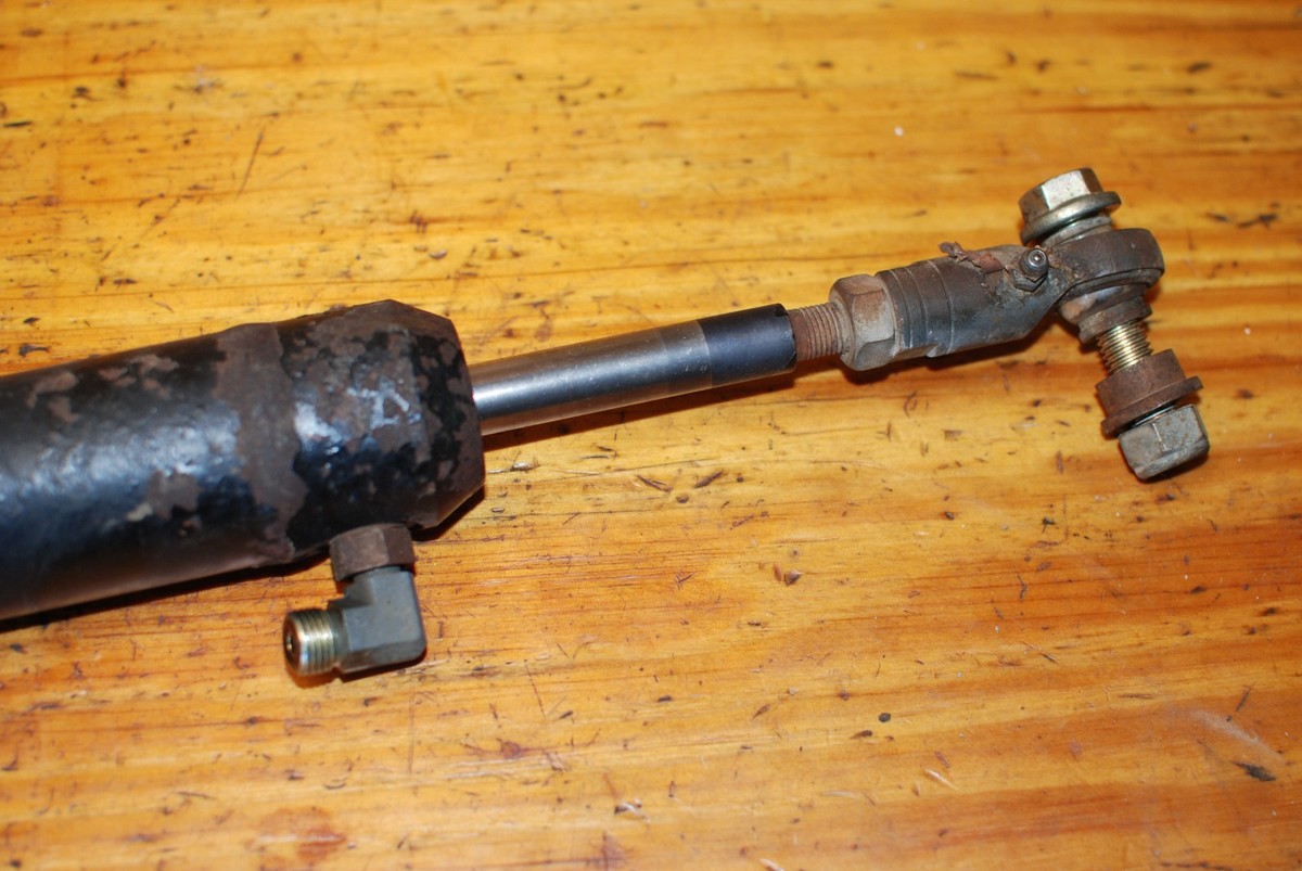 John Deere X540 OEM Hydraulic Power Steering Cylinder AM147132 | eBay