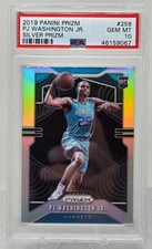 2019 Prizm PJ WASHINGTON JR. Silver Refractor PSA 10 Gem Mint