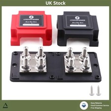 Power Distribution Block 400A 48V Bus Bar 8x M10 Studs